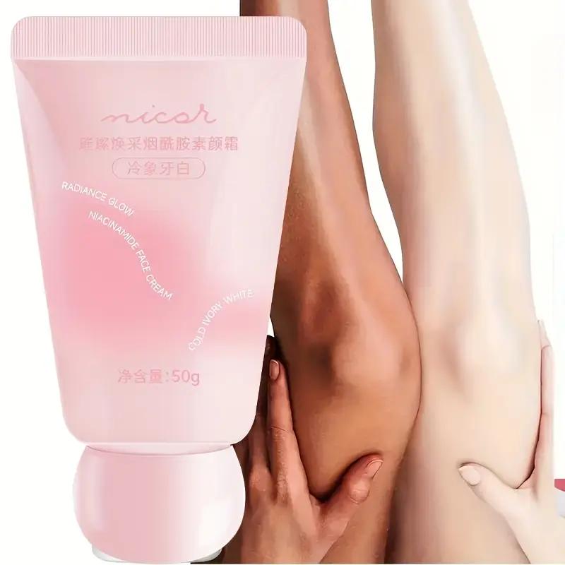 Niacinamid Gesichts- und Körper-Sonnencreme Aufhellende Sonnencreme Sonnenschutz Hautschützende Creme Ölkontrolle Feuchtigkeitsspendend