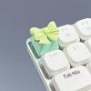 Cute Pink Bow Mechanical Keyboard Keycap - Custom Resin Keycap for Cherry MX Switches, Aesthetic Keyboard Decor