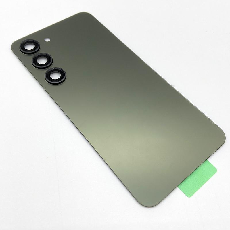 NEW For Samsung Galaxy S23 Back Cover Glass Rear Door Housing Battery Replacement For Galaxy S23 S 23 With Lens