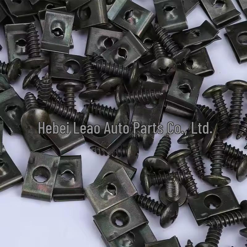 Automotive Self-Tapping Screw & U-Shaped Fender Clip