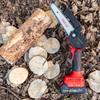 4 Inch Removable Mini Pruning Electric Chainsaw With Lithium Battery Cordless Chain Saw Garden Woodworking Tools