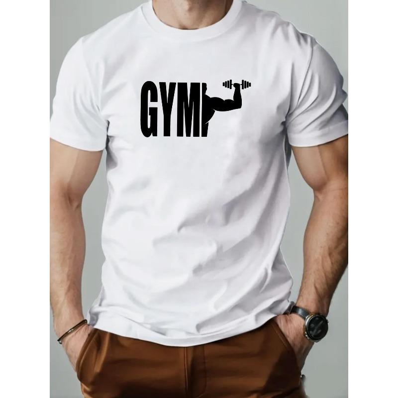 Men S  Pattern Summer Print Casual Crew Neck  Short-Sleeve  Breathable T-Shirt S