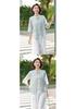 2026 Chinese Style Summer Blouse: Stylish Short-Sleeved Top for Middle-Aged and Elderly Women
