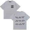 Radiohead Tour Merch Fashion Graphic T Shirt Men's Women Short Sleeve Harajuku T-shrit Oversized Cozy Tees Teenagers