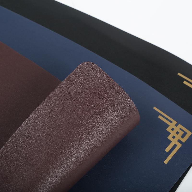 Wind table mat Placemat Leather Western food mat Water and oil insulation mat Household bowl coaster Dining table mat