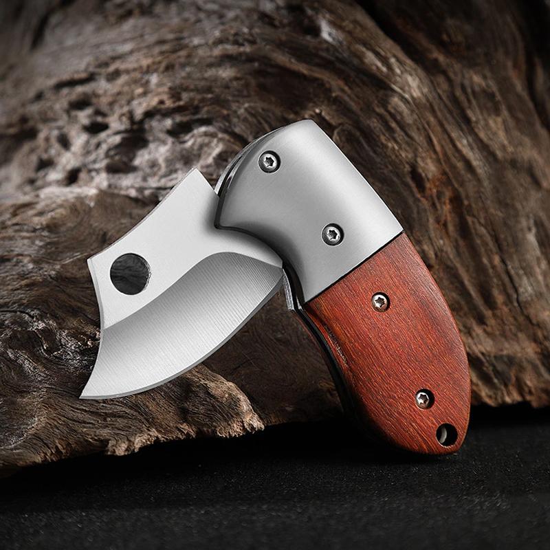 Stainless Steel Folding Knife Fillet Knife Fishing Boat Accessories  Outdoor Camping Knife Mini Express Parcel Pocket Knife