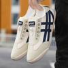 Men's Shoes Spring 2025 New Trendy with Retro Flat Casual Sports Trendy Shoes Internet Celebrity Casual Sports Shoes Men