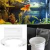Acrylic Filter Sock Bag Holder Mount Bracket for Aquarium Fish Tank(4inch)