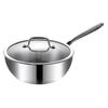 Zhi Shi 24CM Stainless Steel Multi-Purpose Cooker with Lid