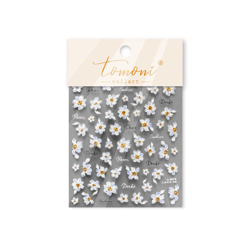 

Тисненые детские наклейки для ногтей Tomoni - Бестселлер Японские Канцтовары для Нейл-арта Cosmos