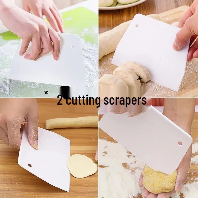 Silicone Kneading Bag with Dough Scrapers