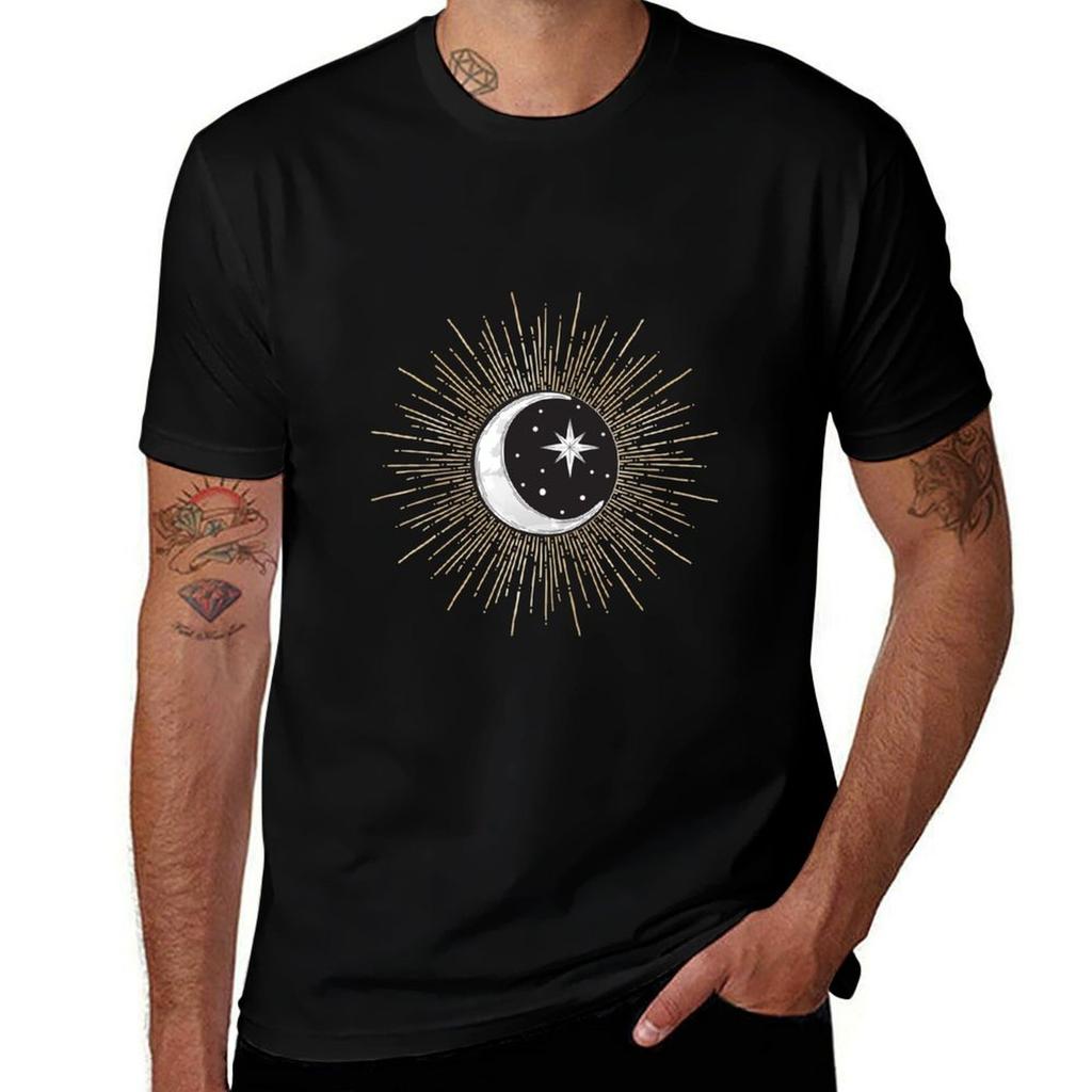 Darklina Moon TShirt Street Art Print Tee Shirt