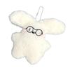 Dog Plush Pendant Bag Backpack Decors Soft Fabric Keyrings Plush Keychain Pendant Suitable for Backpacks and Keys