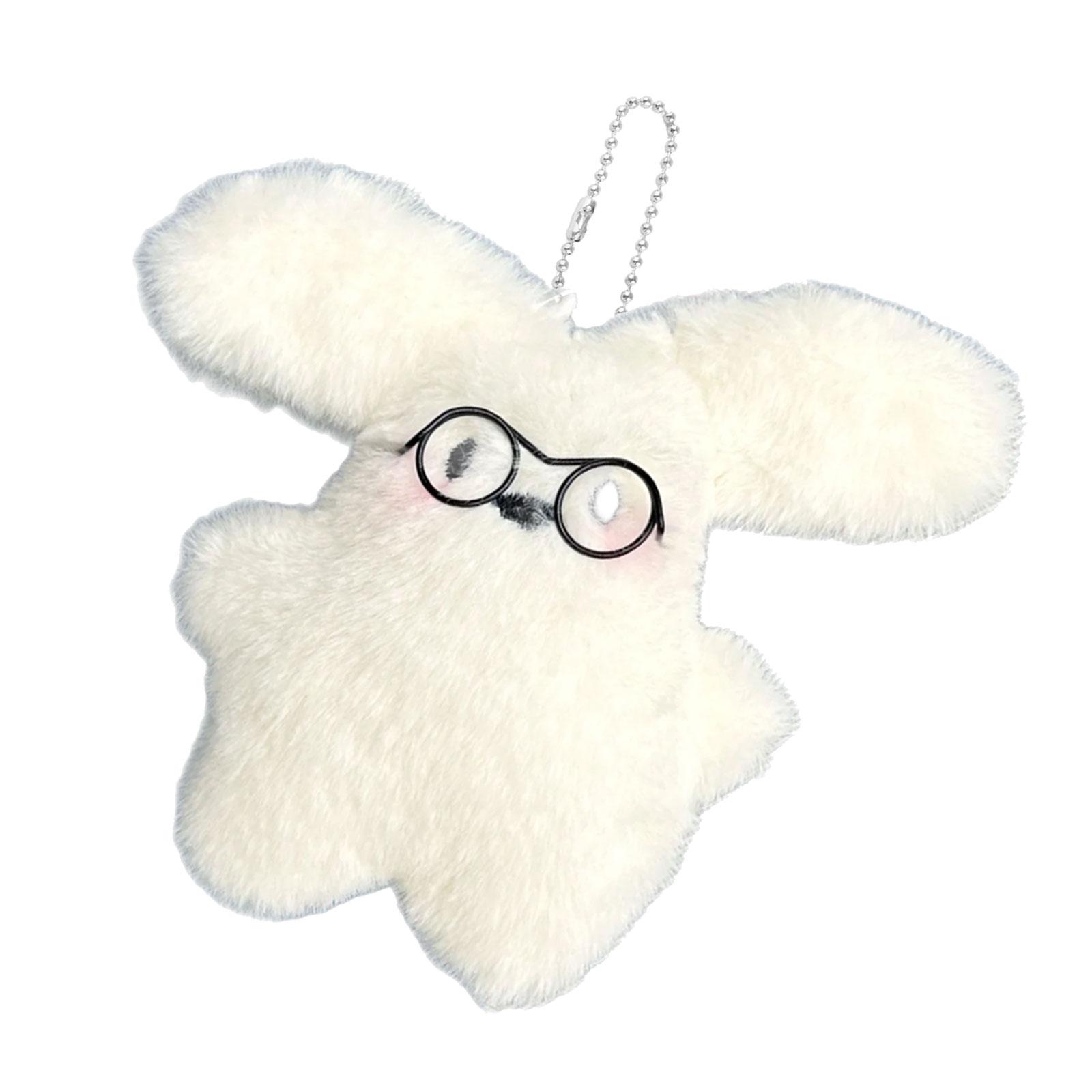 

Dog Plush Pendant Bag Backpack Decors Soft Fabric Keyrings Plush Keychain Pendant Suitable for Backpacks and Keys 5