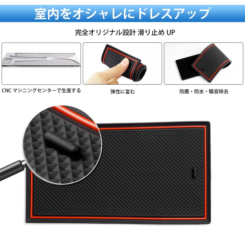 Auto Spec Honda ZR-V RZ Series Interior Rubber Mat Door Pocket Mat Designed for