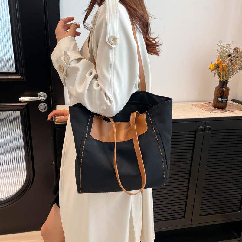 Stylish Casual Large Capacity Tote Bag For Women With Versatile Shoulder Strap