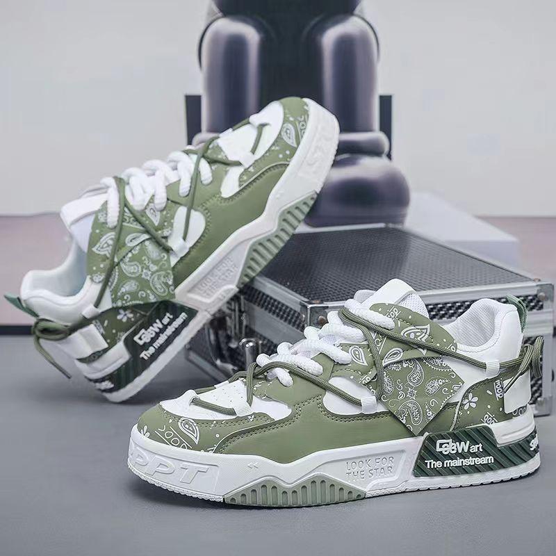 

Summer men s shoes 2025 new trendy versatile thick baseplate shoes niche design sports little white shoes breathable trendy shoes 39