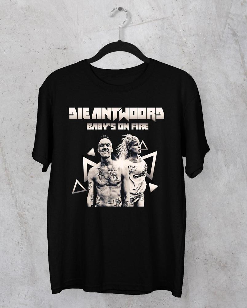 

Vtg Die Antwoord Band Short Sleeve Black S-5XL Shirt FF131 Unisex T-Shirt XXXXL