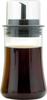 Iwaki AGC Technoglass Glass Soy Sauce with Lid Heat-Resistant Drip-Resistant Dispenser, 120ml, Leak-Resistant