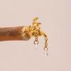 Creative Ear Jewelry Faucet Shape Studs Earring Ears Pin Stainless Steel Texture Suitable for Creative Personalities