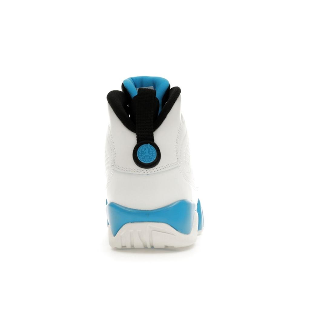 Air Jordan 9 Retro GS Powder Blue 2024 Kids Sneakers White Summit-White Black FV0143-101