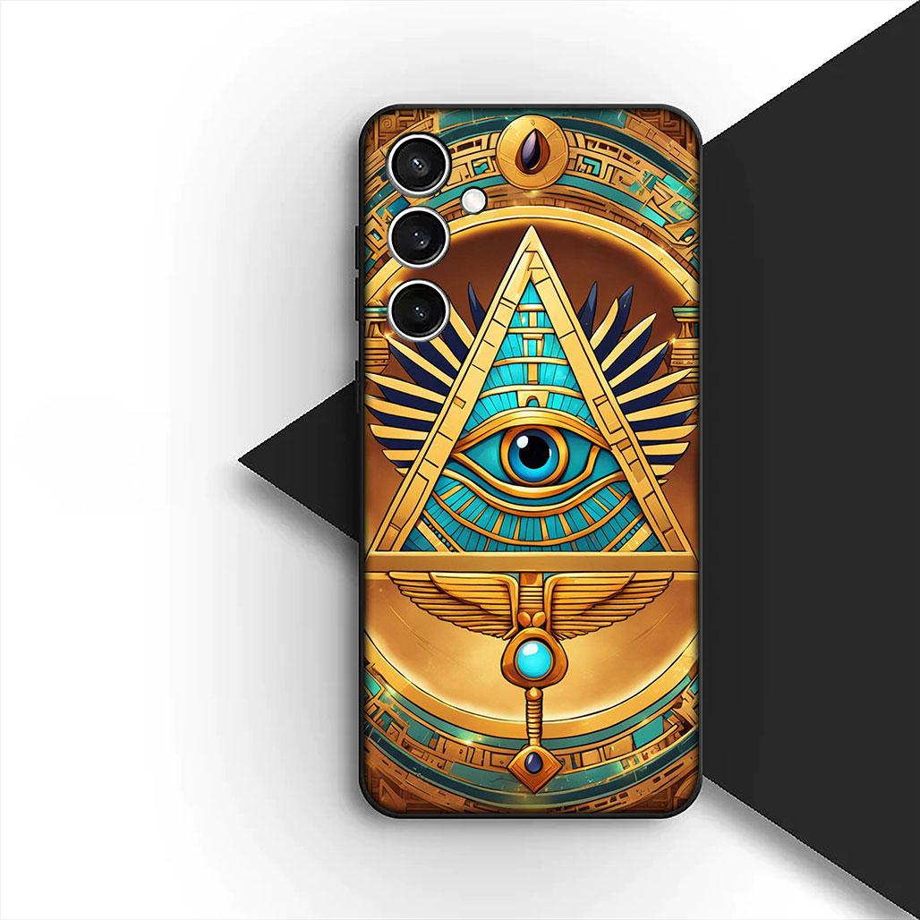 

Egypt Nefertiti Anubis Ankh Kemet Pharaoh Flag for Apple iPhone 17 Pro XS Max Air XR 6 Plus X 5 + SE 2022 SE2 6+ Phone Case iPhone 5s