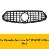 GT-Stil Frontkühlergrill Gittereinlassgitter für Mercedes-Benz Neuer GLC X254 2023 2024+ Auto-Tuning-Zubehör