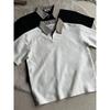Houndstooth Short-sleeve Men's Summer Lapel Poolo Shirt, Straight-shoulder Henley Shirt T-shirt Versatile Casual Men Plaid Collar Short Sleeve Polo