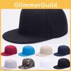 Classic Solid Plain Snapback Hat With Adjustable Fit For Men And Women