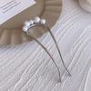 Elegant Pearl U-shaped Hairpin for Women - New Chinese Style Updo Accessory 2025
