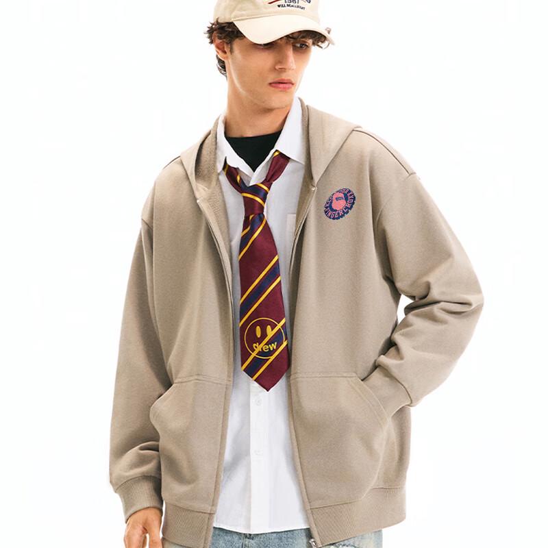 Fingercroxx Men's Loose Fit Hooded Cardigan