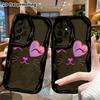 Phone Case: 2D Flat, Suitable for Samsung Galaxy A34 A35 M05 M06 S20 S22 S21 FE Plus 5G Protective Case, Heart Cat, Perfect Christmas and Halloween Ho