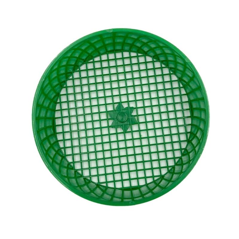 2PCS Multifuntional Soil Sifter Gardening Accessories Sand Soil Filter Gardening Sieve Plastic Gardening Sifter for Soil