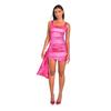 Missy Empire Womens/Ladies Draped Satin Mini Dress