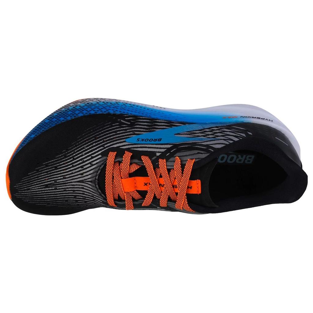 Brooks Hyperion Max Black Orange Clown Fish Men Sneakers Grey 110390-1D-019