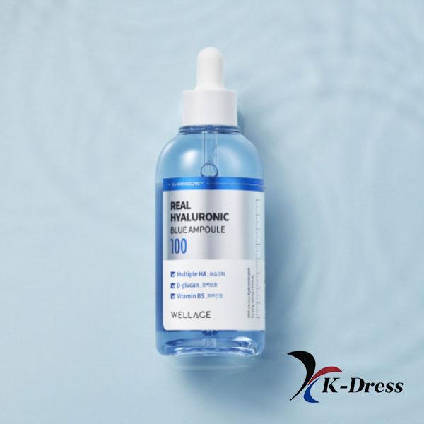 WELLAGE Véritable Bleu Hyaluronique 100 Ampoule 100 ml