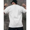 European Sizes New Men's Short-sleeved T-shirt Summer Fashion Trend Top Printed Men's Bottoming Shirt Spring and Summer Round Neck
