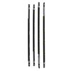 4 Pcs Car Door Window Weatherstrip Leakproof Windproof Reduce Noise 72410 S04 003 for Civic DX 4D 1996 to 2000
