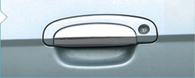 

Накладки на ручки (4 шт) Хромований пластик для Hyundai Getz