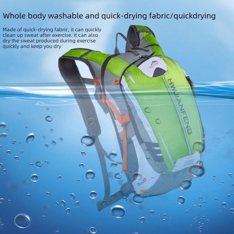 Water-resistant Portable Storage Cycling Backpack Multi-purpose Sports Bag for Hiking Biking & Hydration Outdoor Adventures