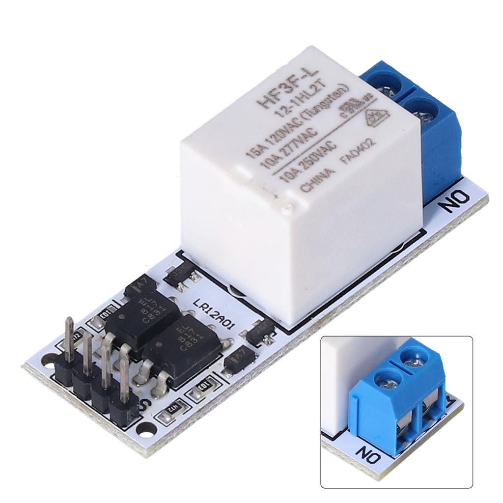 Rast-Relaismodul Halte-Schalter Bistabil Selbstverriegelnd Flip-Flop-Platine DC12V 10A LR12A01