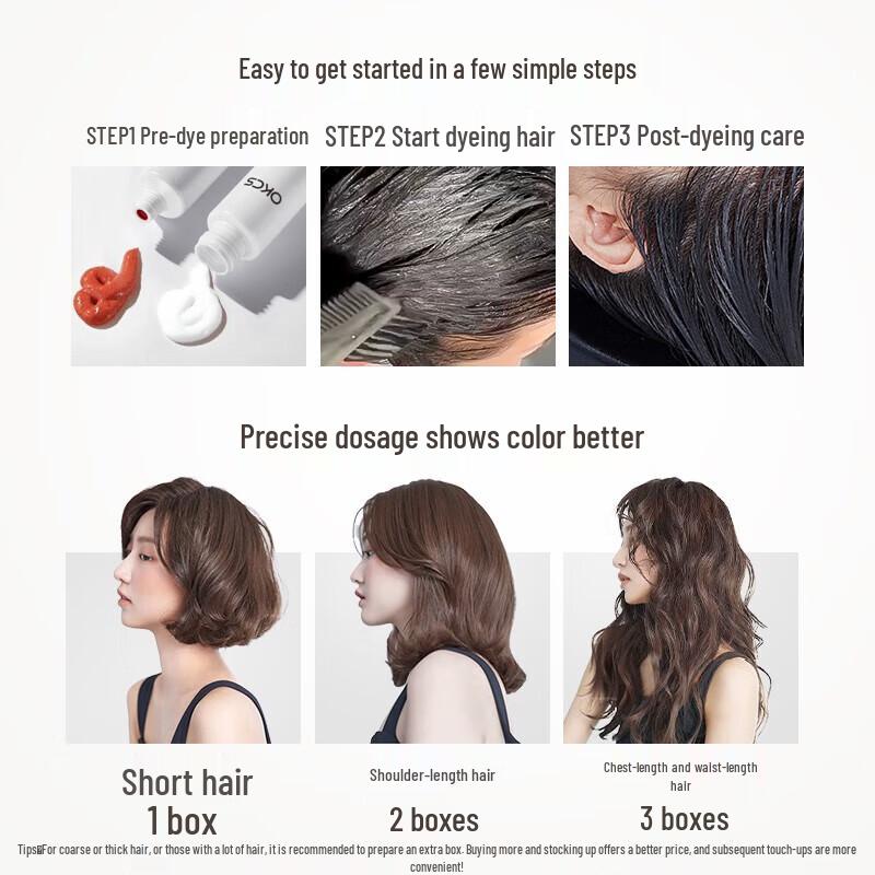 Xianglemei Permanente Haarfarbcreme