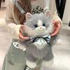 Kawaii Realistic Simulated Cat Backpack Cute Cartoon Soft School Bags Small Capacity Bag Travel Storage