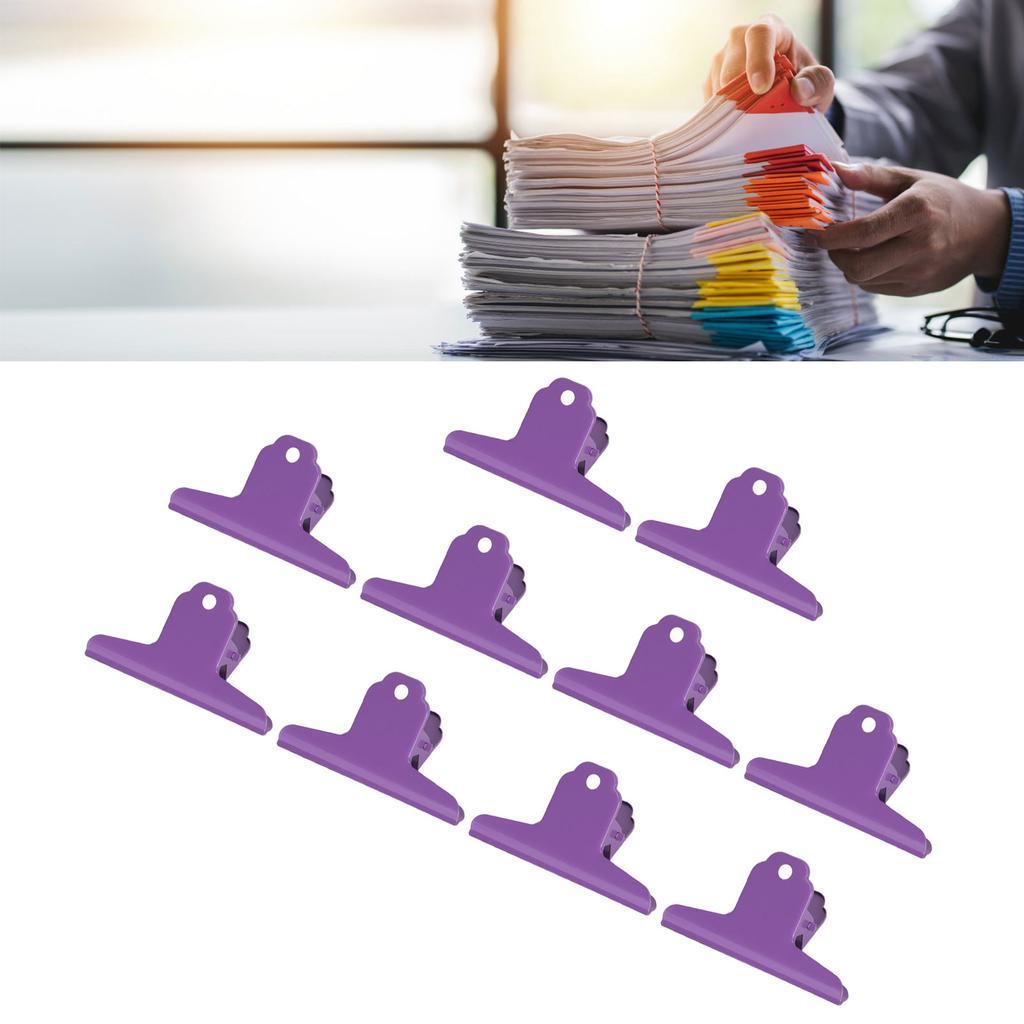 10 Stück Metallklammern Mehrzweck Galvanisiert Rostfrei Große Büroklammern für die Schule