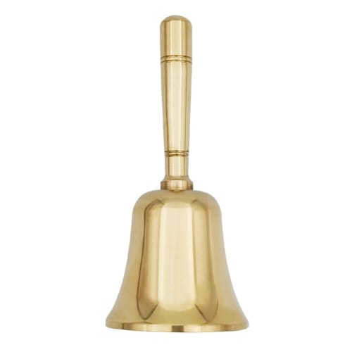 YFFSFDC Hand Bell, Call Bell, Hand-Wave Bell, Shop, Restaurant, Percussion Instrument, Reception Counter, Prayer, Lottery, Festival Supplies, Store Su
