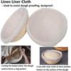 UPORS Rattan Bread Proofing Basket Natural Oval Rattan Wicker Dough Fermentation Sourdough Banneton Bread Basket