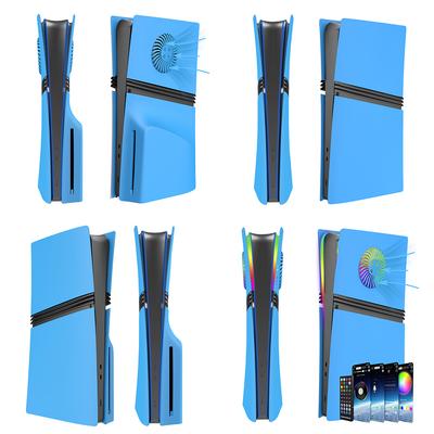 Replacement Faceplate Anti-Scratch Hard Shell Skin Dustproof Plastic Hard Case for PlayStation5 Pro Disc/Digital Edition Console