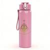 1PC Cross Circle Minimalist Line Art Print 750ml Portable Sports Water Bottle Leakproof Gym Outdoor Travel Drink Cup