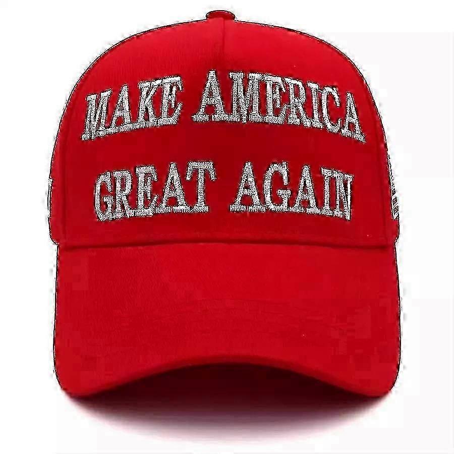 President Donald Trump 45-47 Hat 2024 Make America Great Again Maga Red Mesh