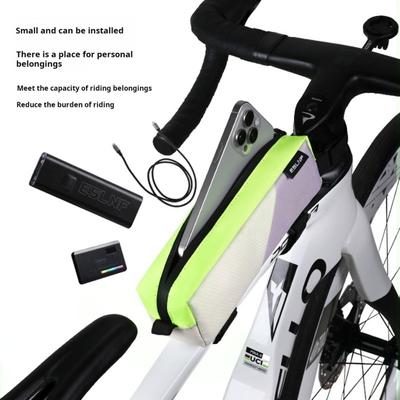 Fahrrad Oberrohr Tasche Wasserdicht Große Kapazität Reißverschluss MTB Rennrad Mountainbike Vorne